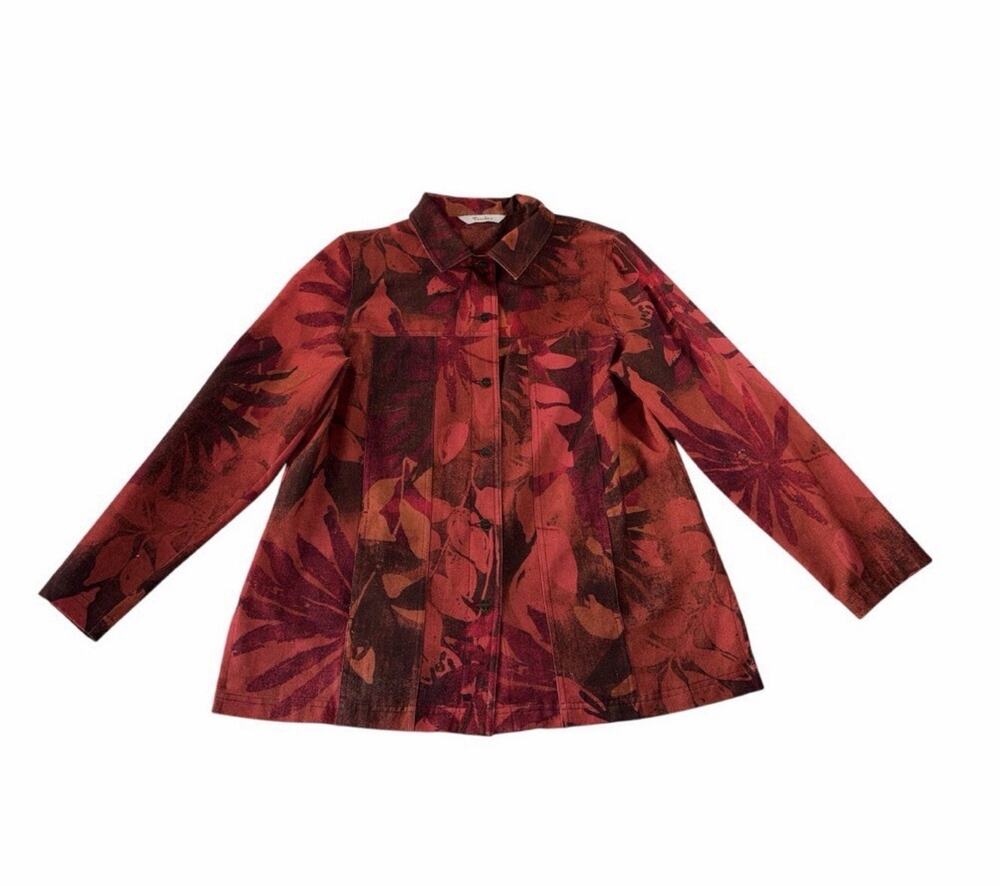 Tanjay Women’s Button Up Shirt Floral